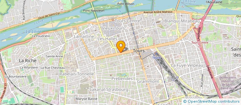 localisation de l'entreprise BORROMEE  TOURS