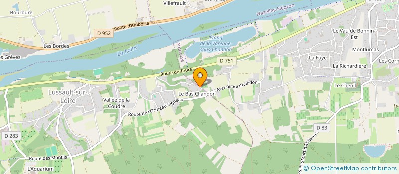 localisation de l'entreprise BORSALINO  LUSSAULT-SUR-LOIRE