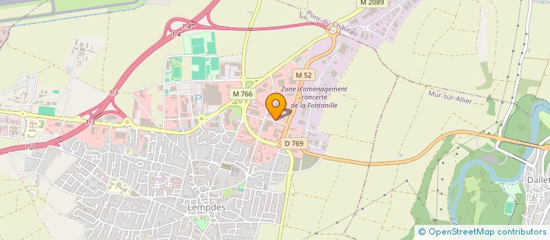 localisation de l'entreprise BORT 19  LEMPDES