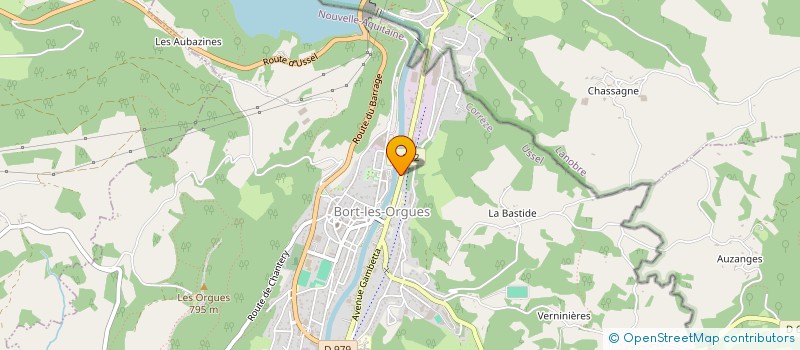 localisation de l'entreprise BORT MOTO ACCESS à BORT-LES-ORGUES
