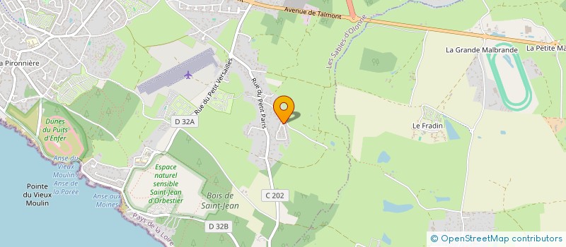 localisation de l'entreprise BORTMINGES à LES SABLES-D'OLONNE