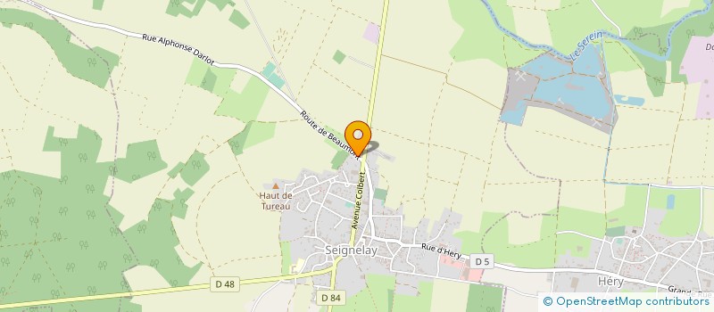 localisation de l'entreprise BORVO TRAITEUR à CHEMILLY-SUR-YONNE