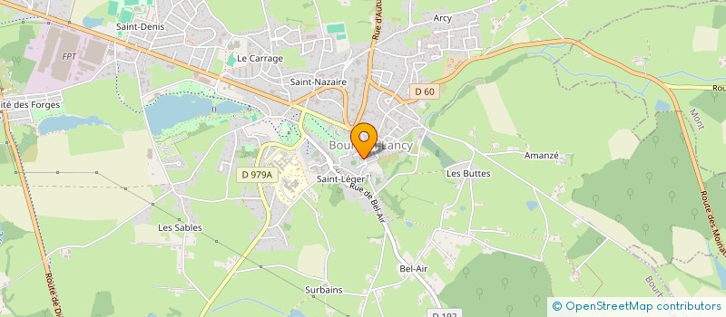 localisation de l'entreprise BORVONIS à BOURBON-LANCY