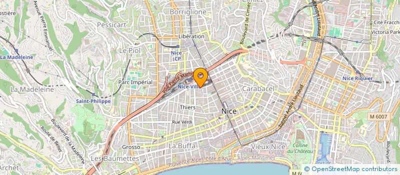 localisation de l'entreprise BORZ à NICE