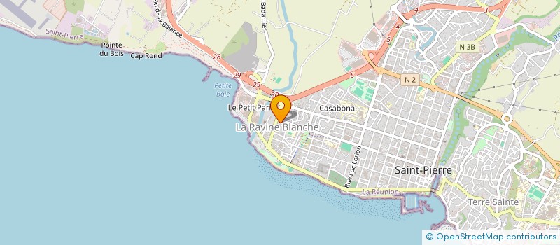 localisation de l'entreprise BORZ FACTORY  SAINT-PIERRE