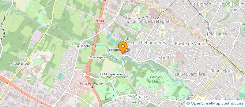 localisation de l'entreprise BORZ TRANSPORT  SAINT-HERBLAIN