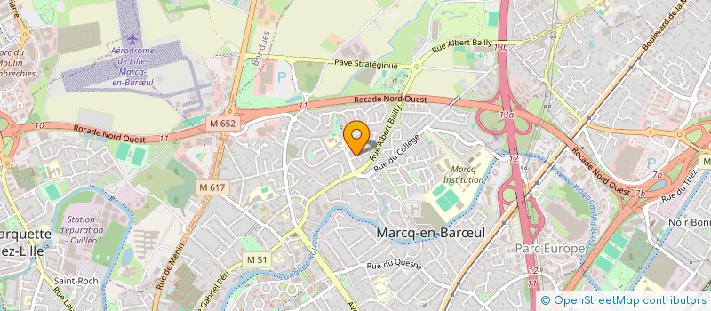 localisation de l'entreprise BORZYMMO à MARCQ-EN-BARŒUL