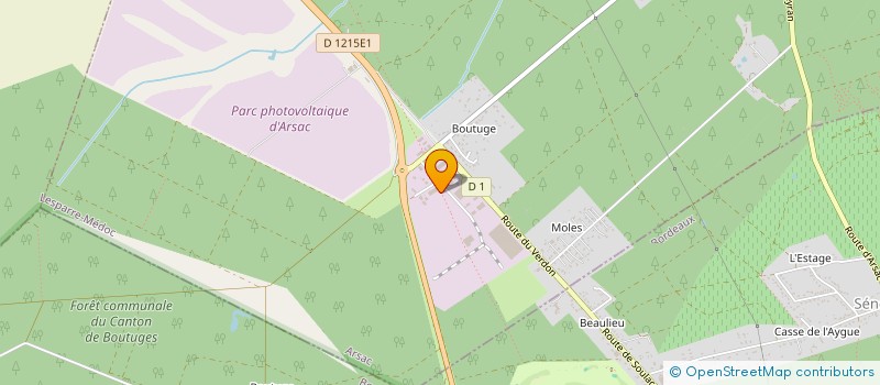 localisation de l'entreprise BOS  ARSAC