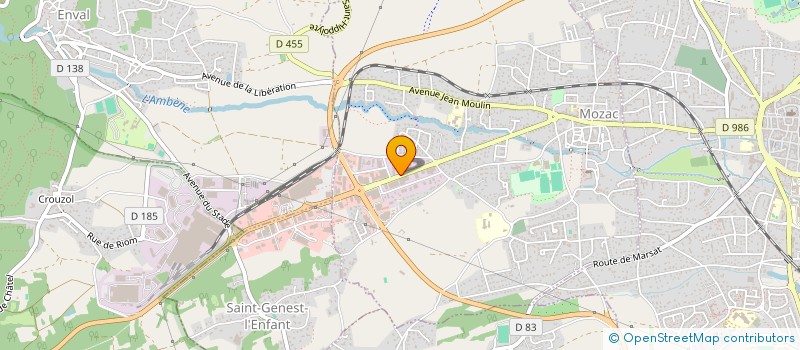 localisation de l'entreprise BOS  MOZAC