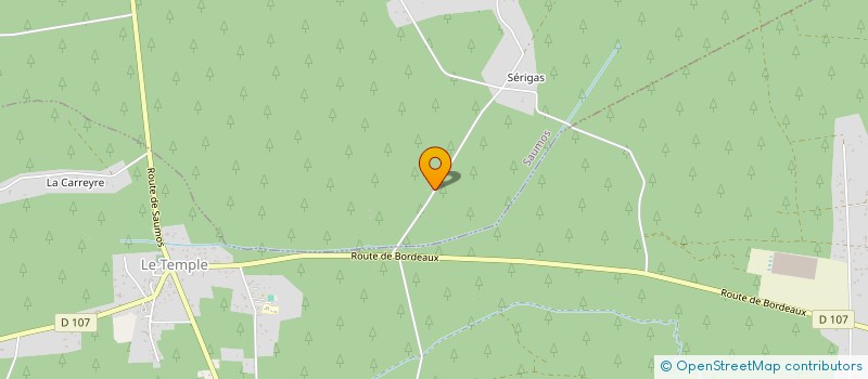 localisation de l'entreprise BOS AGNES ET FLORENT  SAUMOS