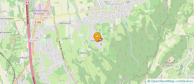 localisation de l'entreprise BOS CONSULTING  CHASSELAY