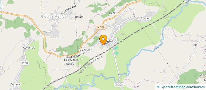 localisation de l'entreprise BOS & DONNADIEU IMMO à YOLET