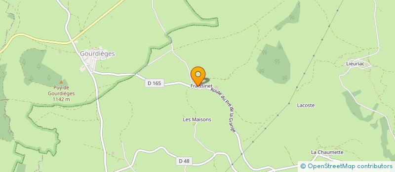 localisation de l'entreprise BOS ENERGIE à NEUVEGLISE-SUR-TRUYERE