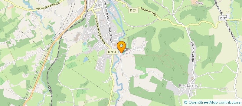 localisation de l'entreprise BOS ENERGIE SARL  BOSDARROS