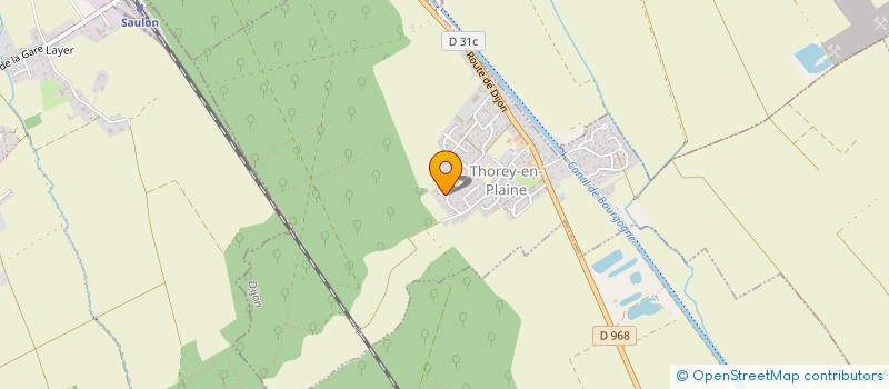 localisation de l'entreprise BOS EV  THOREY-EN-PLAINE