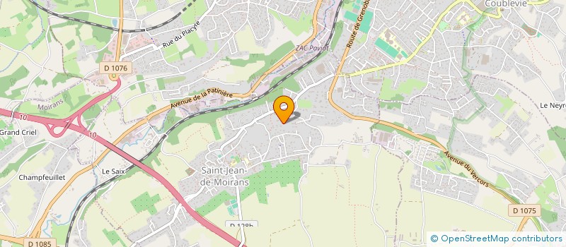 localisation de l'entreprise BOS IMMO  SAINT-JEAN-DE-MOIRANS