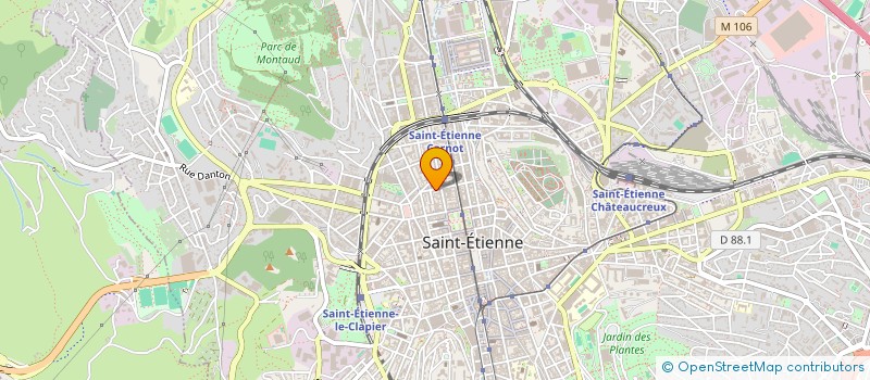 localisation de l'entreprise BOS STREAM 42  SAINT-ETIENNE