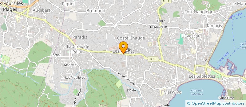 localisation de l'entreprise BOSA CONSEIL  LA SEYNE-SUR-MER