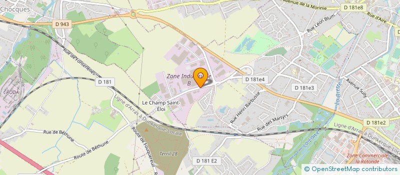 localisation de l'entreprise BOSAL DISTRIBUTION à ANNEZIN