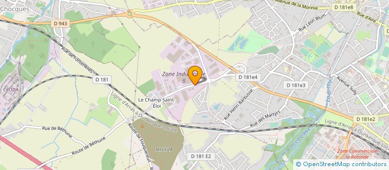 localisation de l'entreprise BOSAL FRANCE à ANNEZIN
