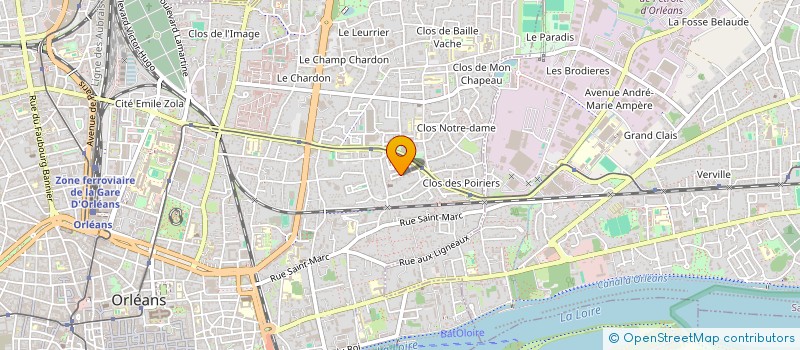 localisation de l'entreprise BOSALISANI à ORLEANS