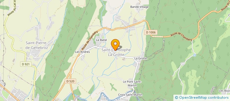 localisation de l'entreprise BOSAVO  SAINT-CHRISTOPHE