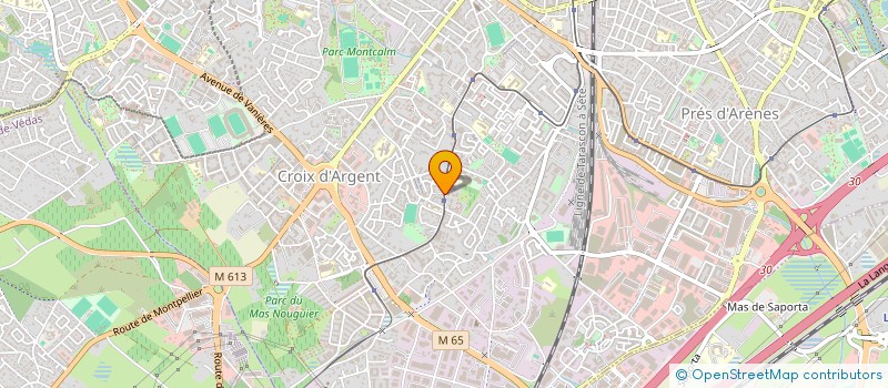 localisation de l'entreprise BOSC à MONTPELLIER