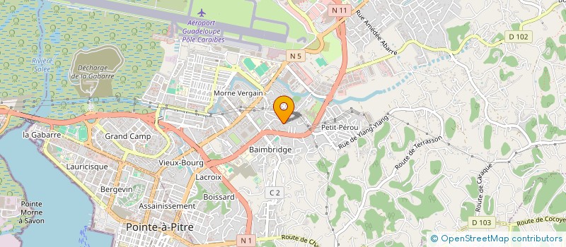 localisation de l'entreprise BOSC BERNARD à LES ABYMES