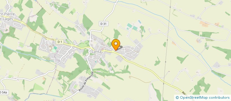 localisation de l'entreprise BOSC MONTAGE MOBILIERS  LANTA