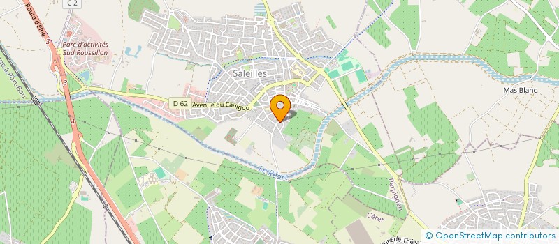 localisation de l'entreprise BOSCH IMMO  SALEILLES