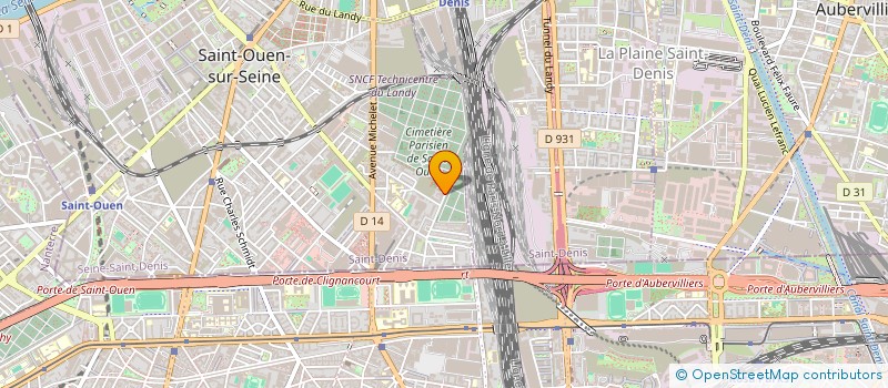 localisation de l'entreprise BOSCH SERVICE à SAINT-OUEN-SUR-SEINE