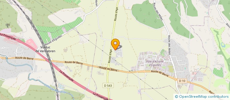 localisation de l'entreprise BOSCH ST AYGULF  EGUILLES