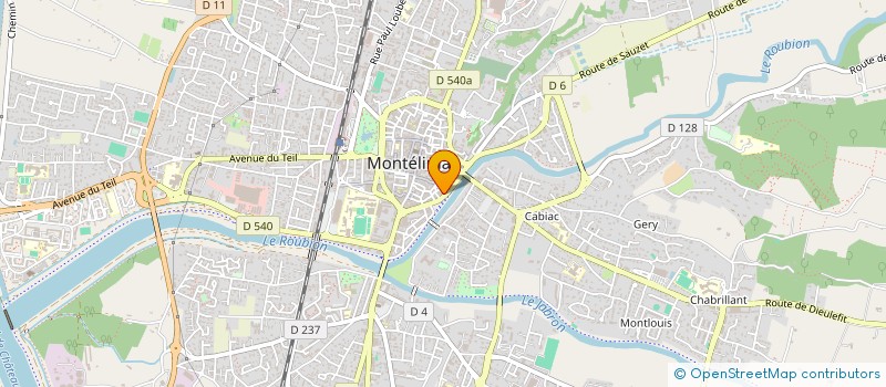 localisation de l'entreprise BOSCHAN à MONTELIMAR