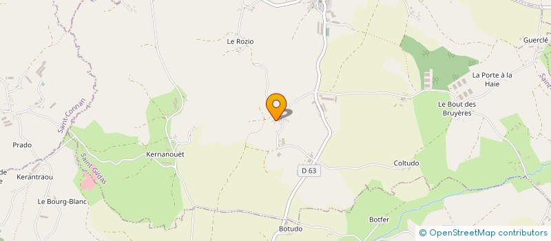 localisation de l'entreprise BOSCHER AUTOMOBILE  SAINT-GILDAS