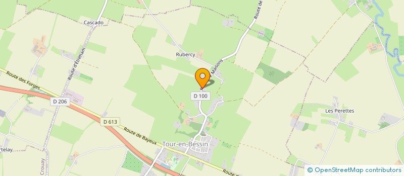 localisation de l'entreprise BOSCHER JORDY  TOUR-EN-BESSIN