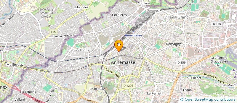 localisation de l'entreprise BOSCHER-MARCHESI CREATION  ANNEMASSE