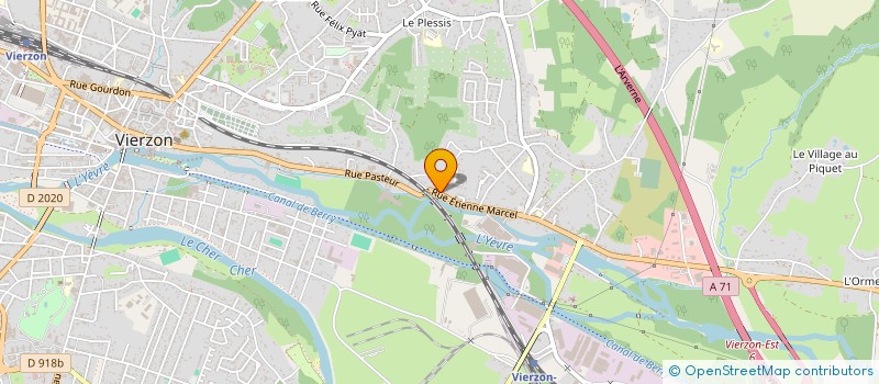 localisation de l'entreprise BOSCHER RACING TEAM  VIERZON