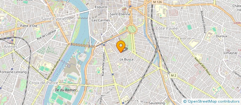 localisation de l'entreprise BOSCHERIE IMMOBILIER  TOULOUSE