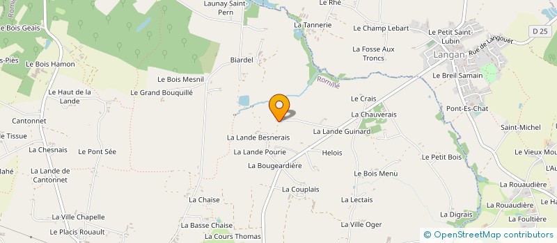 localisation de l'entreprise BOSCHET IMMO  ROMILLE