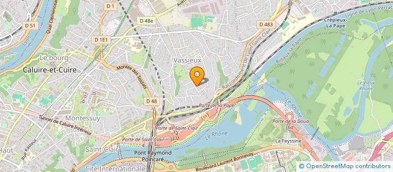 localisation de l'entreprise BOSCHFAMILY  CALUIRE-ET-CUIRE