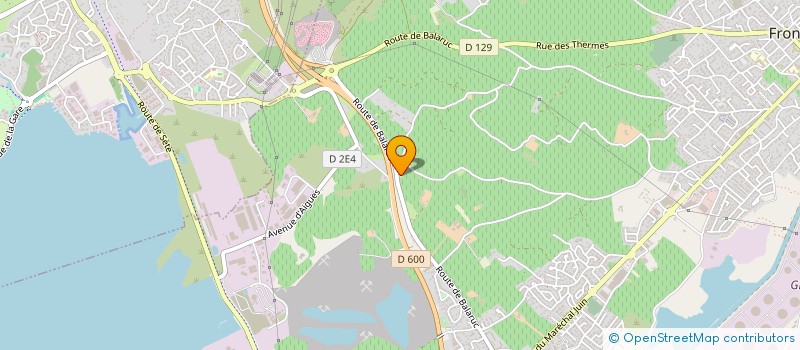 localisation de l'entreprise BOSCIDOC à FRONTIGNAN