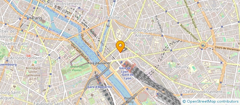 localisation de l'entreprise BOSCO  PARIS