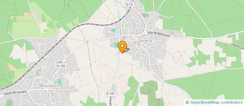 localisation de l'entreprise BOSCO  GENERAC