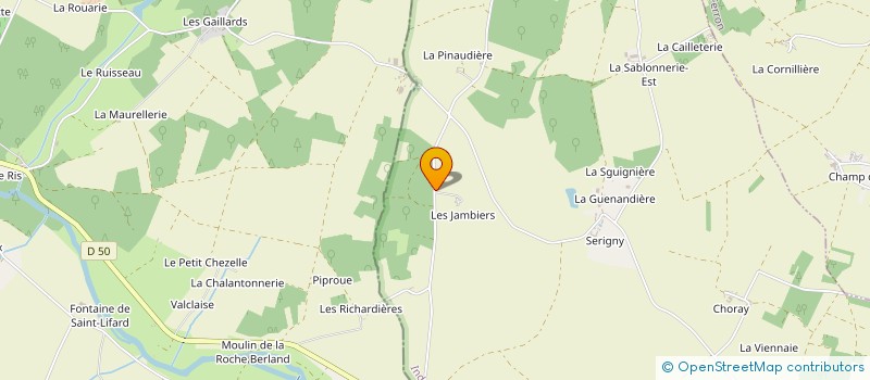 localisation de l'entreprise BOSCO CONSEILS à MARTIZAY