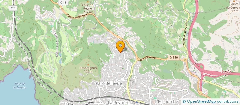 localisation de l'entreprise BOSCOBEL  BANDOL