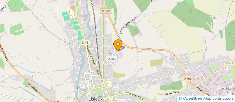 localisation de l'entreprise BOSCODON à LISIEUX