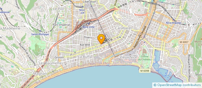 localisation de l'entreprise BOSCOLO RINASCITA à NICE