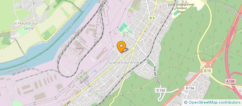 localisation de l'entreprise BOSCOVISION  GRAND-COURONNE