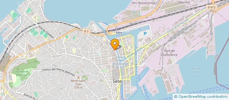 localisation de l'entreprise BOSCQUAI DES MIRACLES  SETE