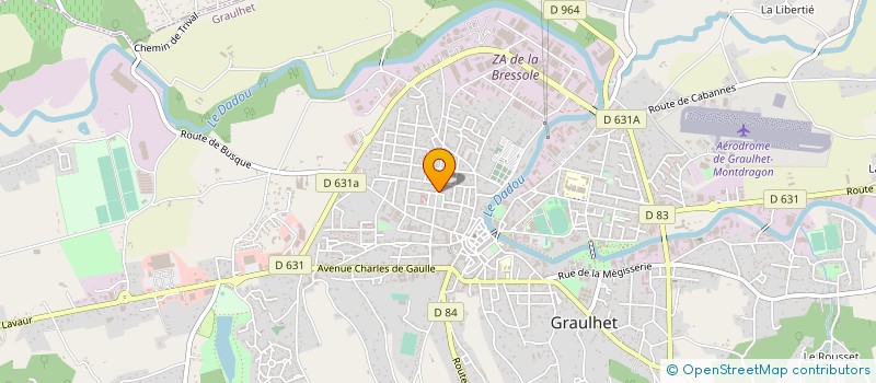 localisation de l'entreprise BOSCUIR à GRAULHET
